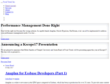Tablet Screenshot of focaltrend.com
